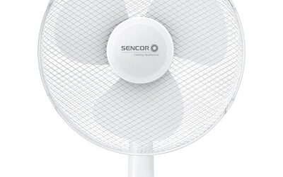 Produkt mesiaca: Stolný ventilátor Sencor SFE 4037WH – osvieženie za každého počasia
